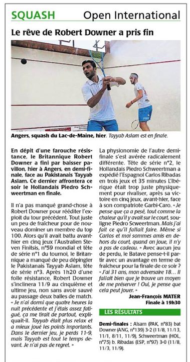 Robert Downer French Local Newspaper